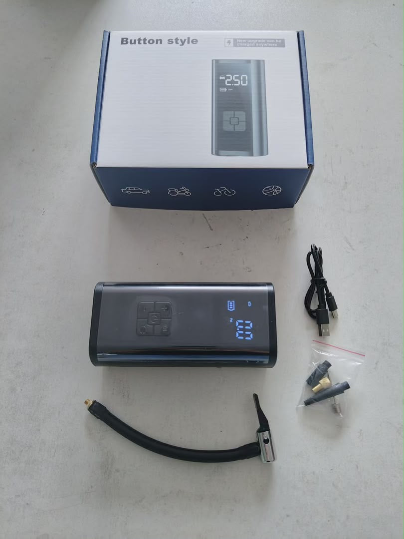 Trådlös Däckpump Digital LED Display