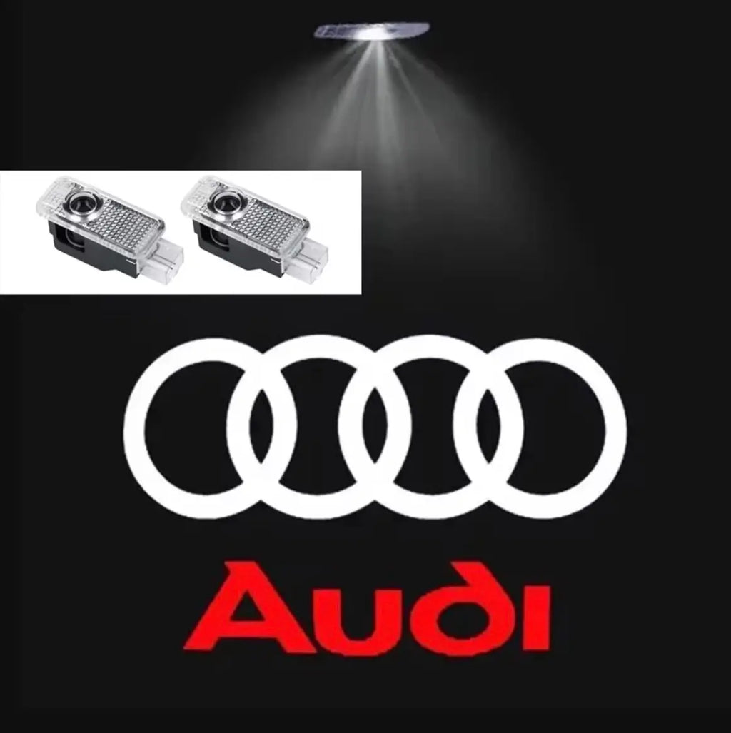 Audi Dörrlampor Projektor 2-Pack Sline/RS/Quattro/Audi