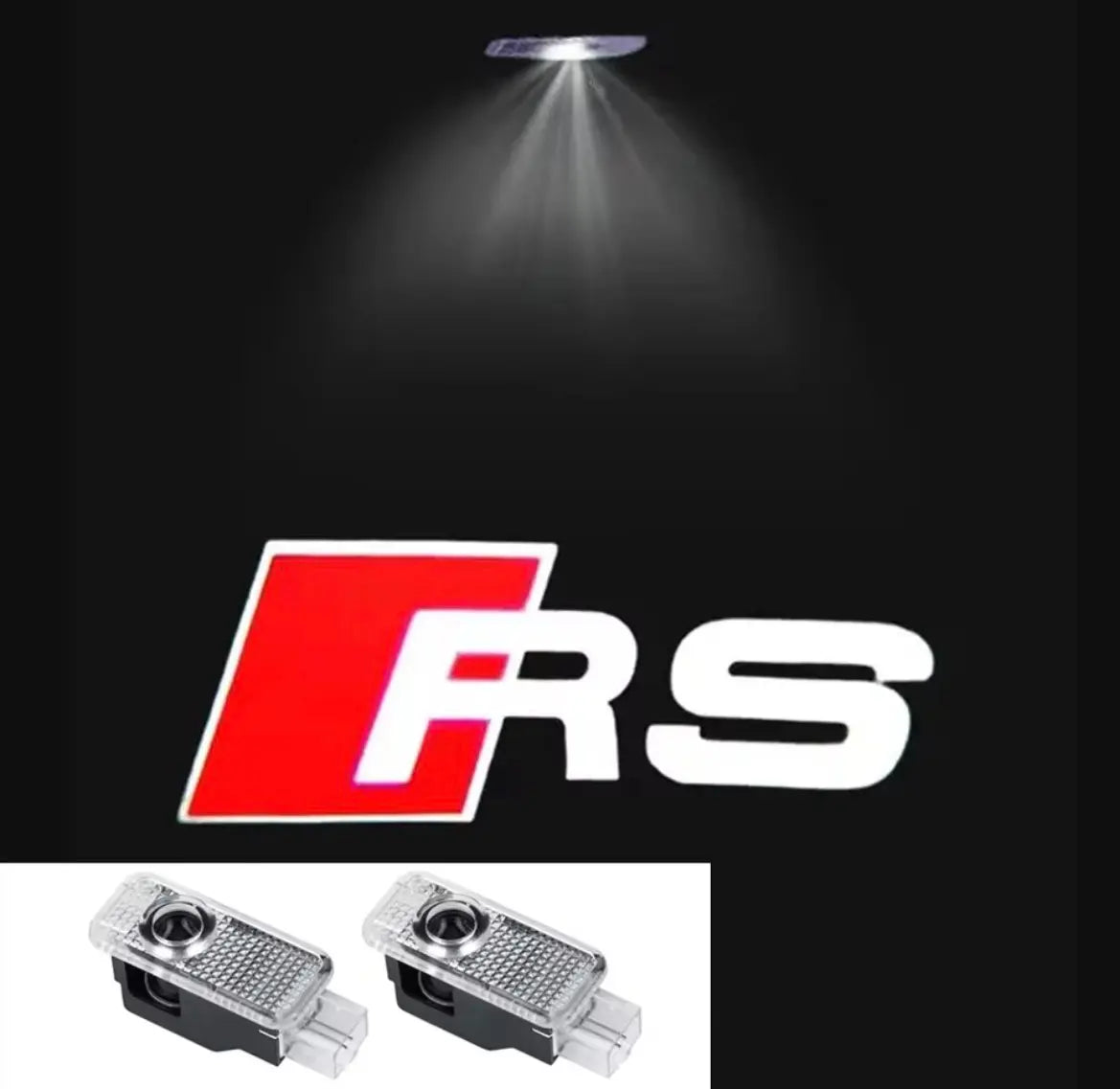 Audi Dörrlampor Projektor 2-Pack Sline/RS/Quattro/Audi