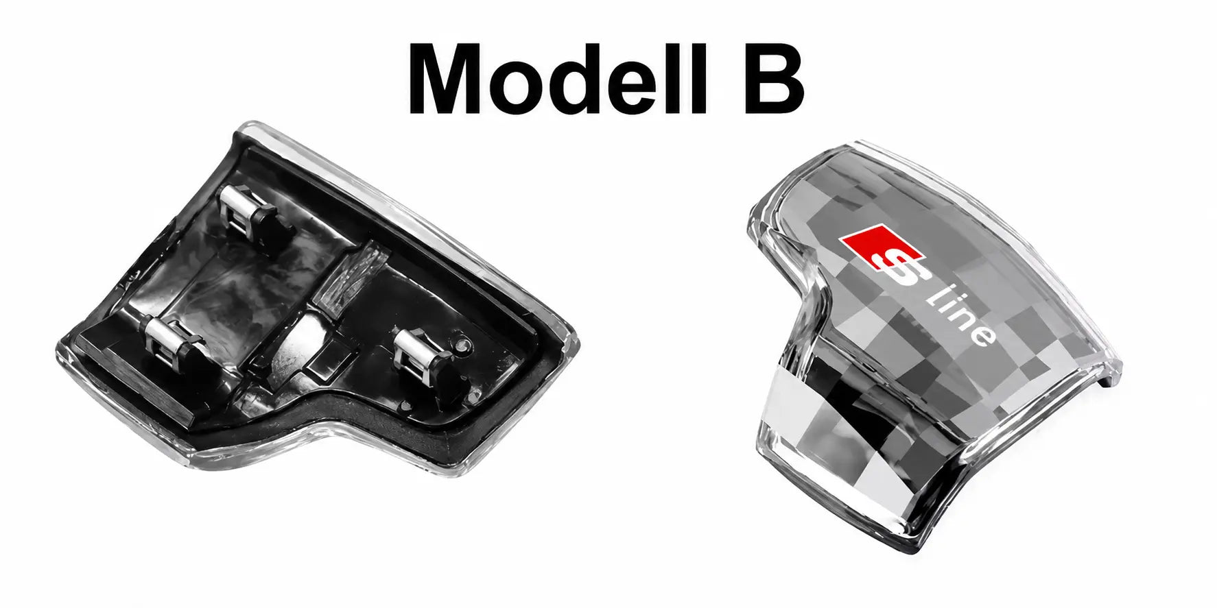 Audi Kristall Växelspaksskydd RS/S-Line A4 A5 A6 A7 A8