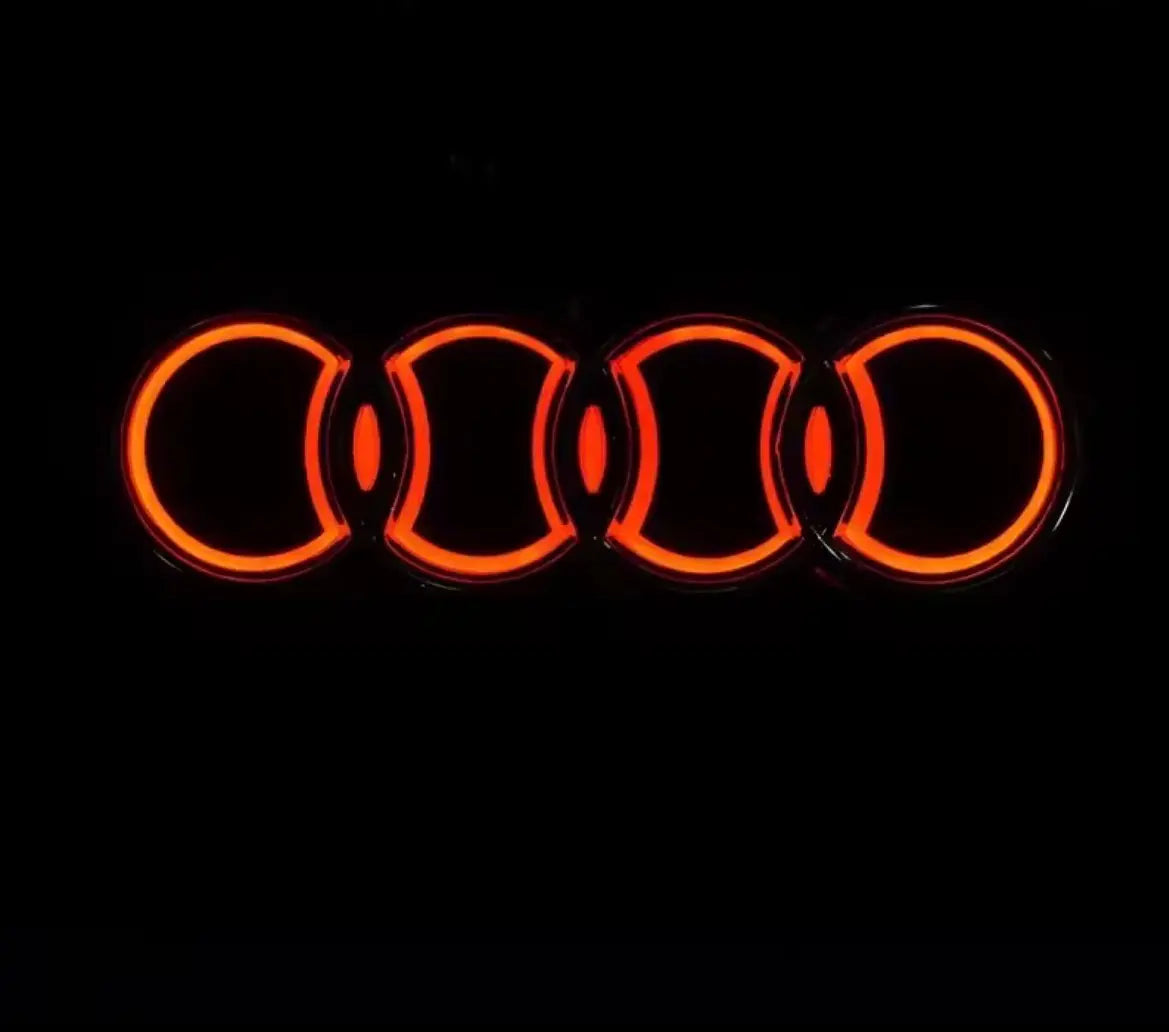 Audi LED Emblem Front Flera Färger A3 A4 A5 A6 A7