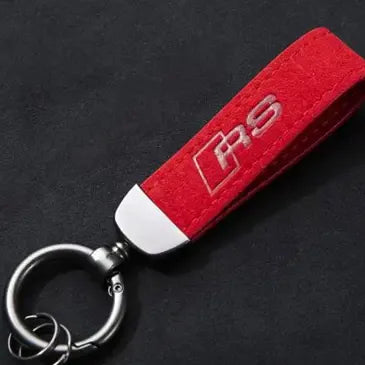 Audi RS Nyckelring i Alcantara – Premium Design