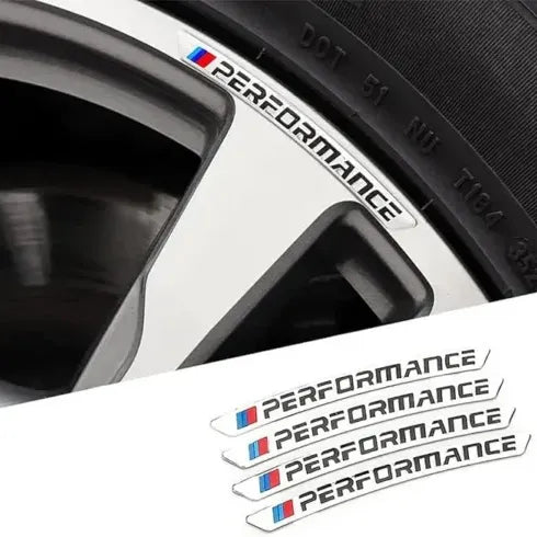 BMW Stickers till Fälgar M-Performance
