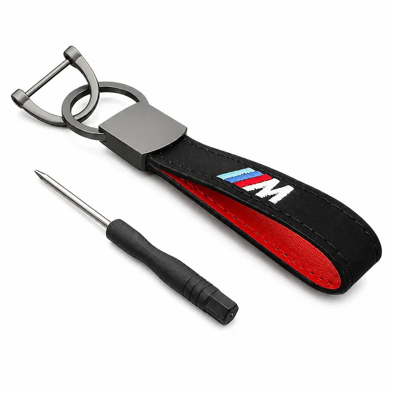 Nyckelring BMW M Alcantara Färgad