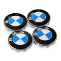 BMW Centrumkåpor Blå/Vit Original 68mm