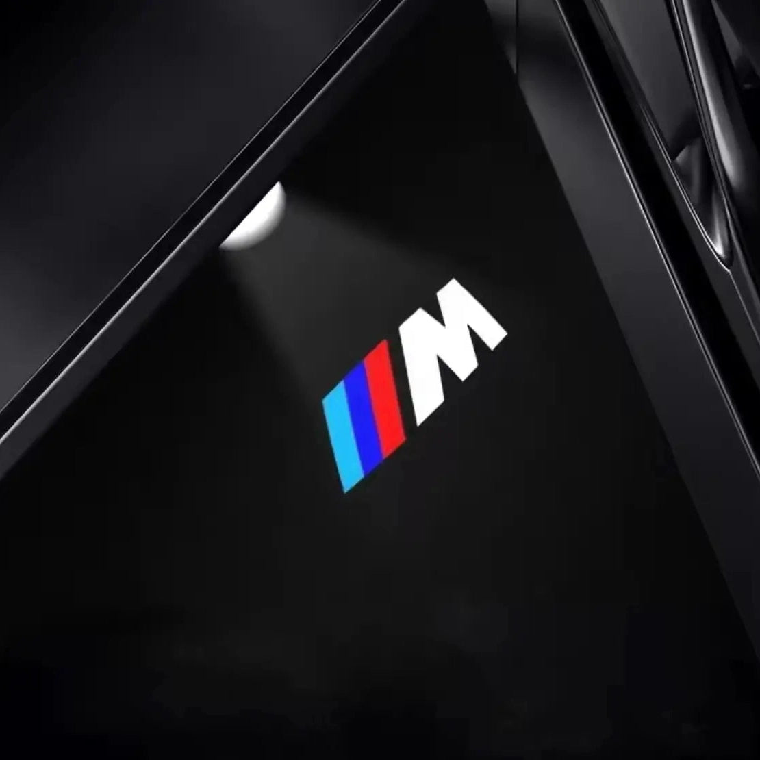 BMW Dörrlampor Projektor 2-Pack Flera Logotyper