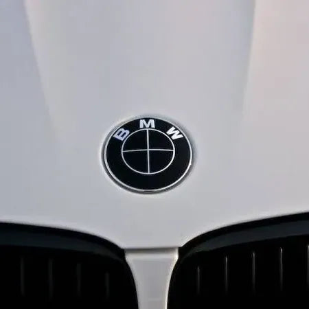 BMW Emblem Helsvart 82mm Motorhuv/Baklucka