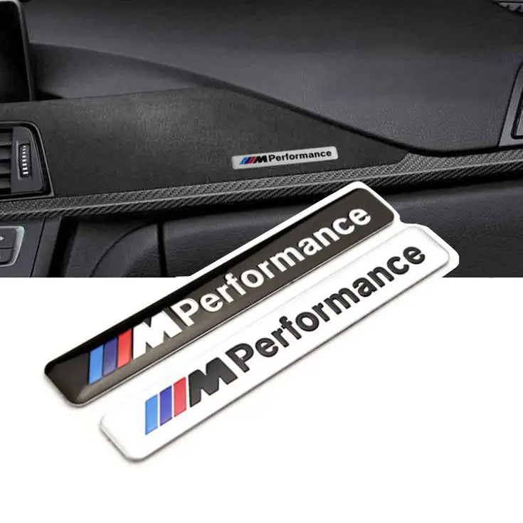 BMW Emblem M Performance Krom 2-Pack