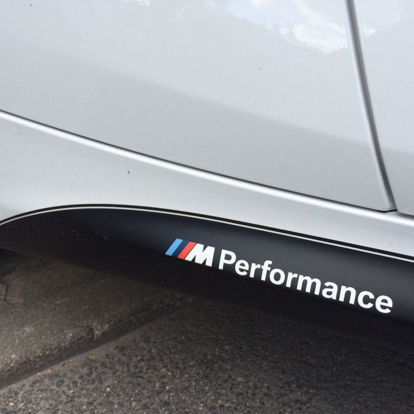 BMW M Performance Dekal Sticker 2-Pack