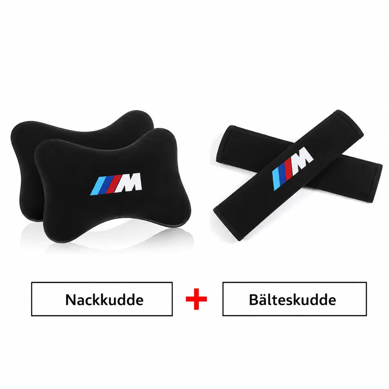 BMW Nackkudde Bälteskudde Set 4-Pack