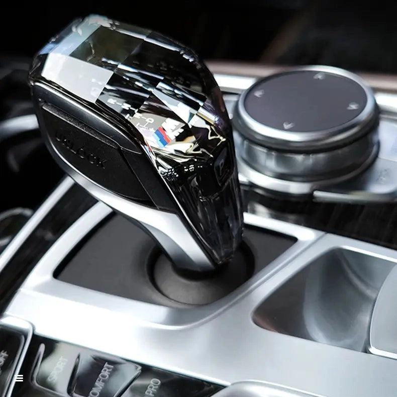 BMW Kristall Växelspak & Knappset G30 G31 G32 G12 G01 G02 G08