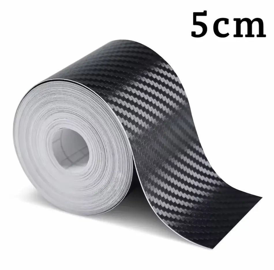 Kolfiber Stripes Rulle Premium Vinyl 5M