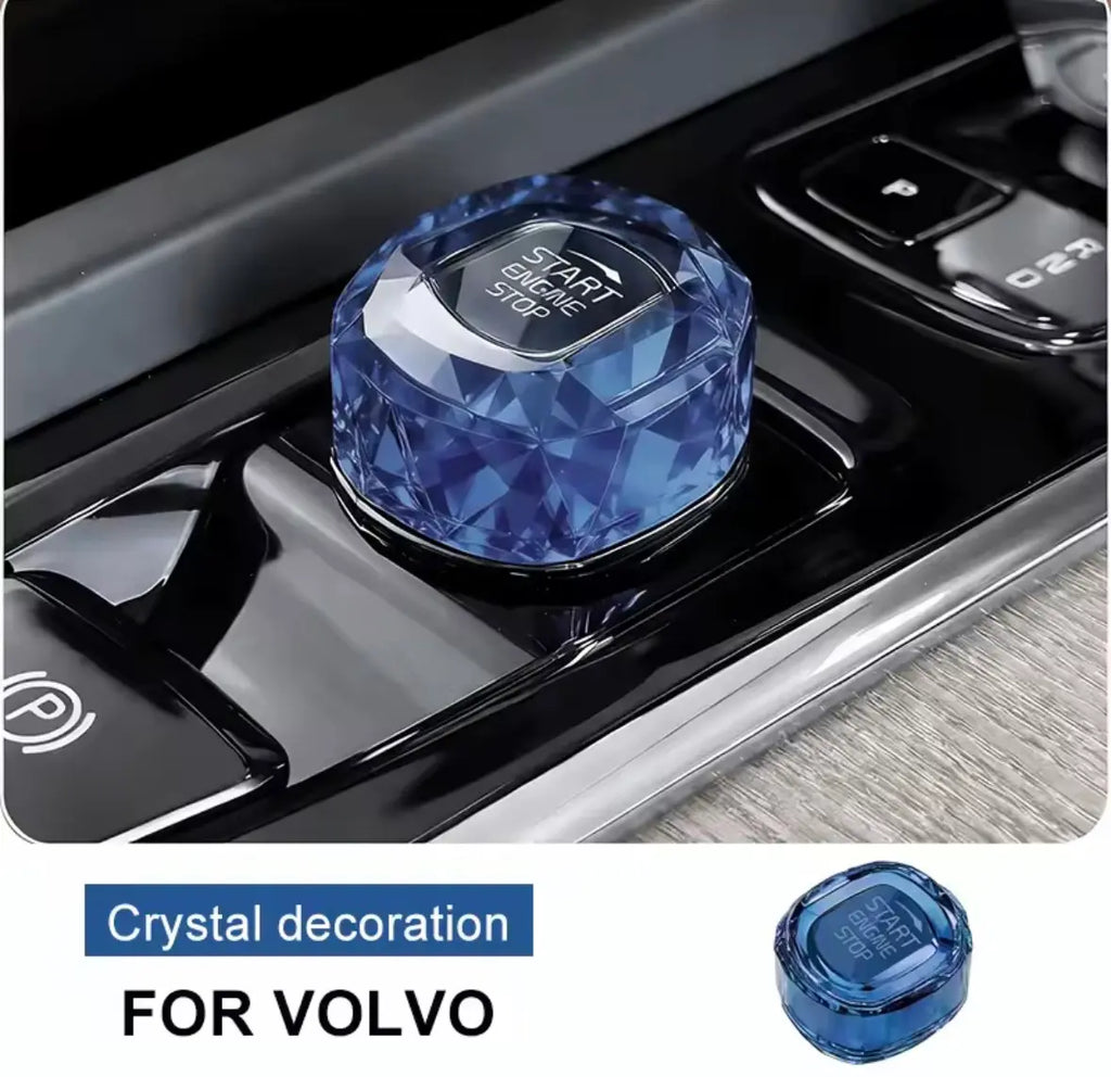 Kristall Startknapp Volvo XC40 XC60 XC90 S60 S90 V60 V90