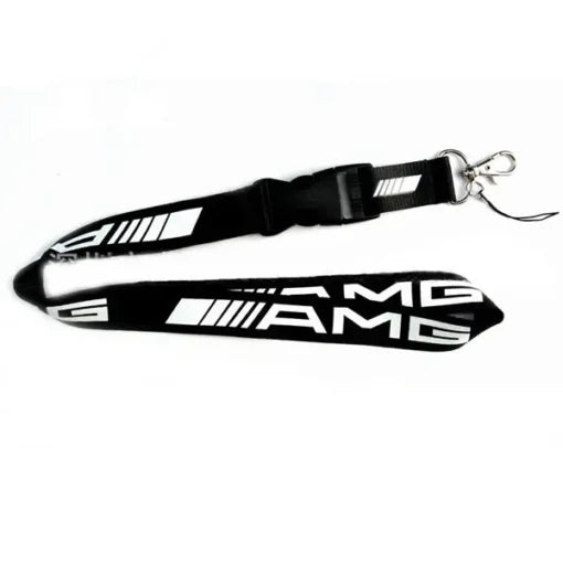 Mercedes Nyckelband AMG Logotyp Svart