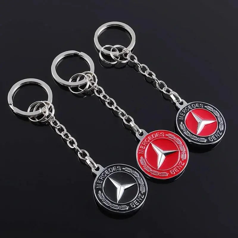 Mercedes Nyckelring Metall Flera Färger