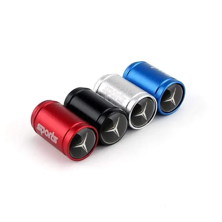 Mercedes Ventilhattar Sport 4-Pack Aluminium