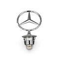 Mercedes Stjärna Till Motorhuv Krom