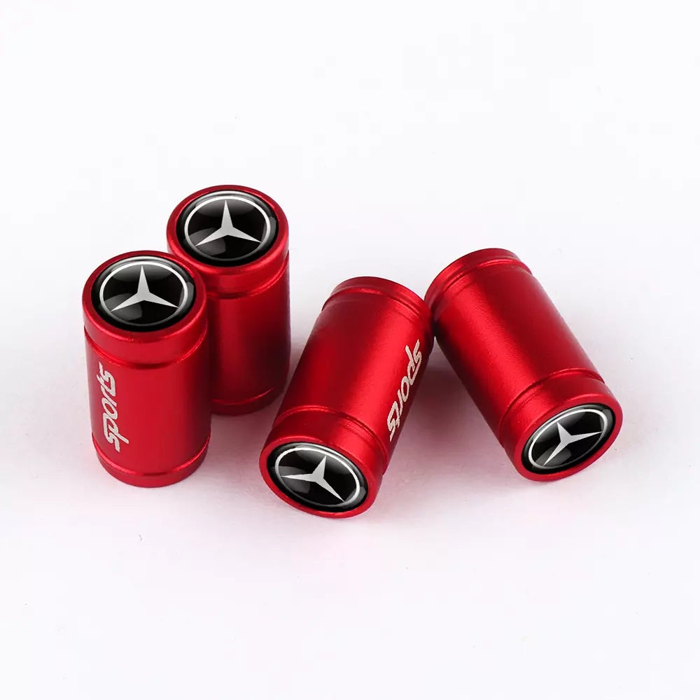 Mercedes Ventilhattar Sport 4-Pack Aluminium