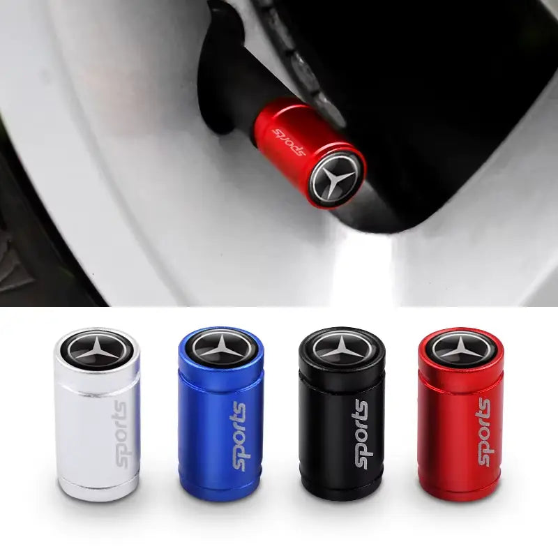 Mercedes Ventilhattar Sport 4-Pack Aluminium