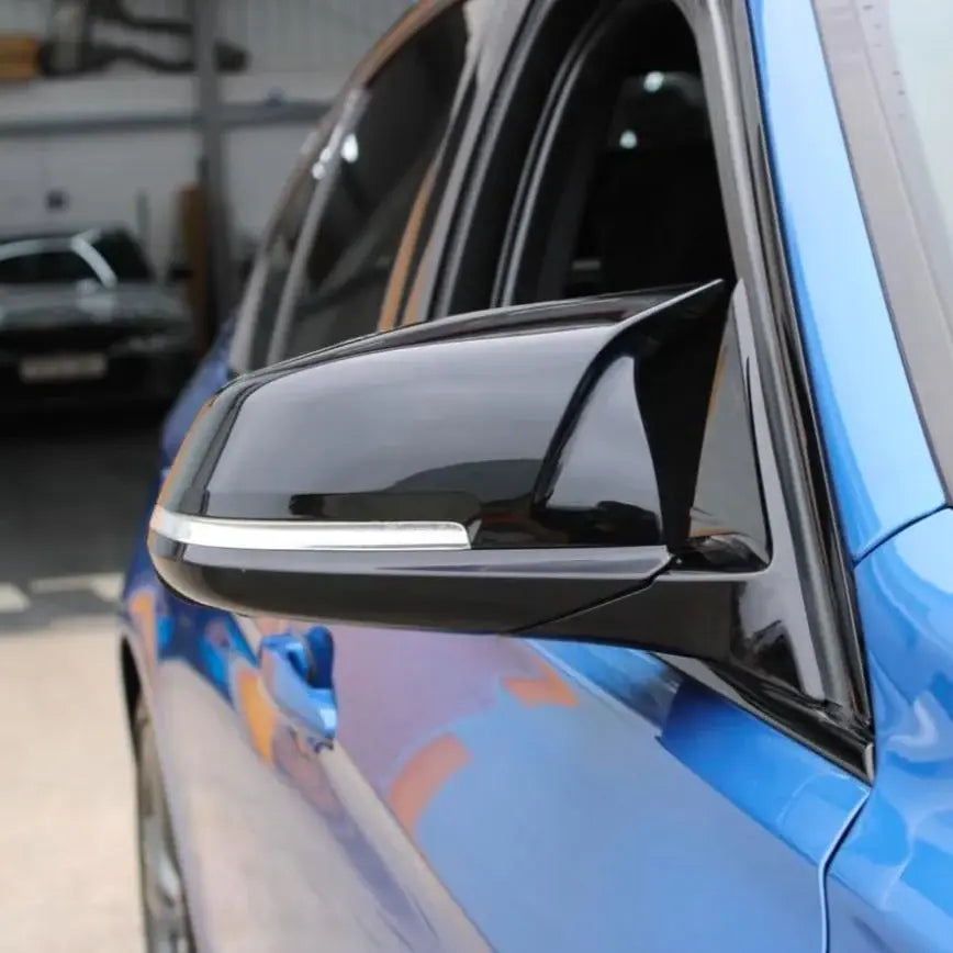 BMW Spegelkåpor M-Style Blanksvarta F-Serie