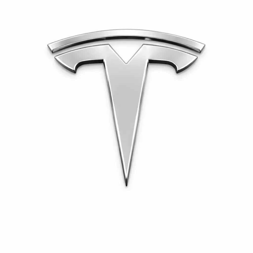 Tesla Emblem Motorhuv Flera Färger