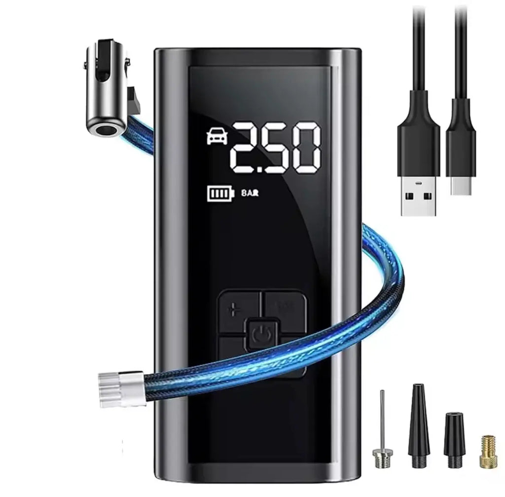 Trådlös Däckpump Digital LED Display