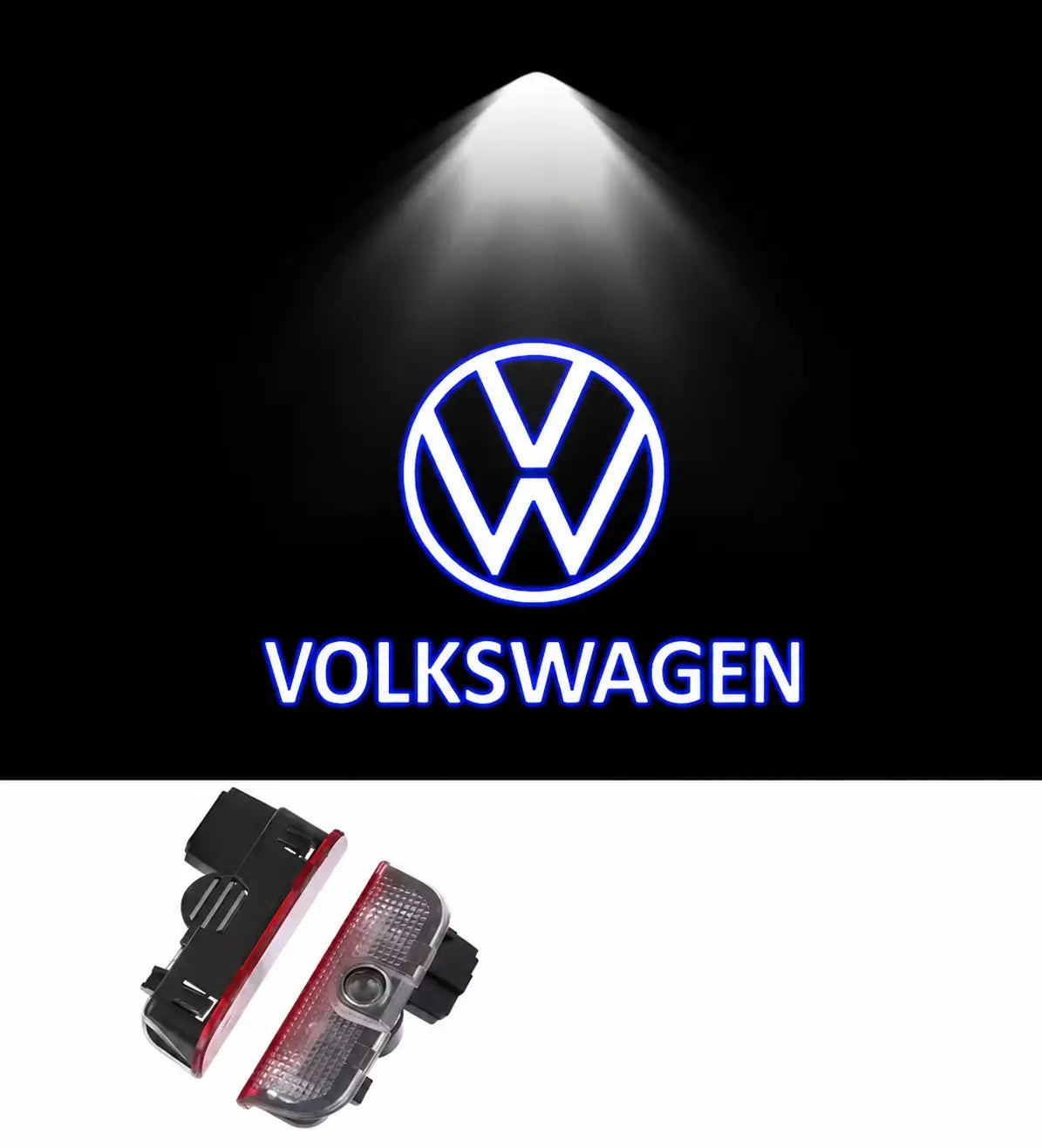 VW Dörrlampor Projektor 2-Pack Golf GTI Passat Touareg