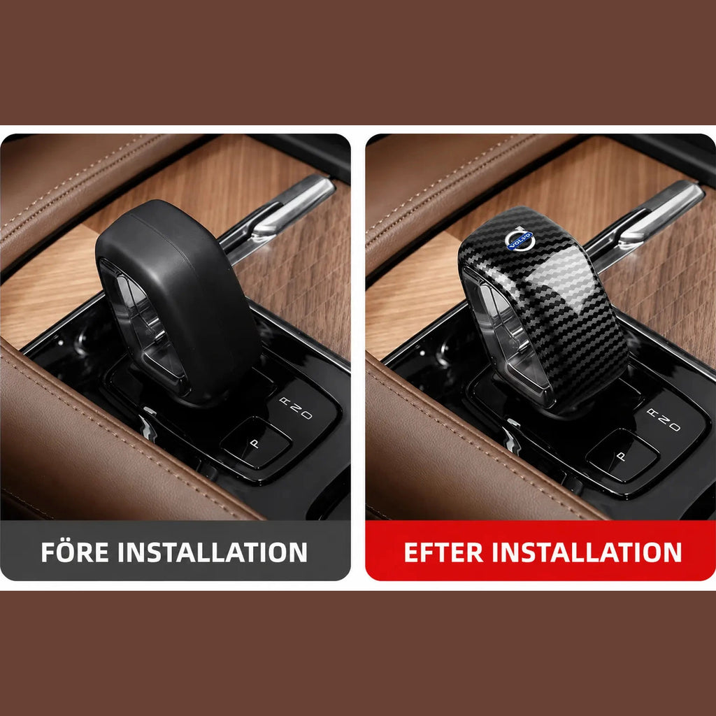 Växelspaksskydd Volvo i Kolfiber V60 V90 S60 XC60 XC90