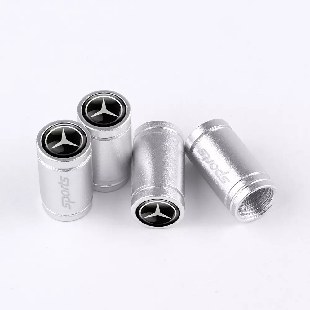 Mercedes Ventilhattar Sport 4-Pack Aluminium