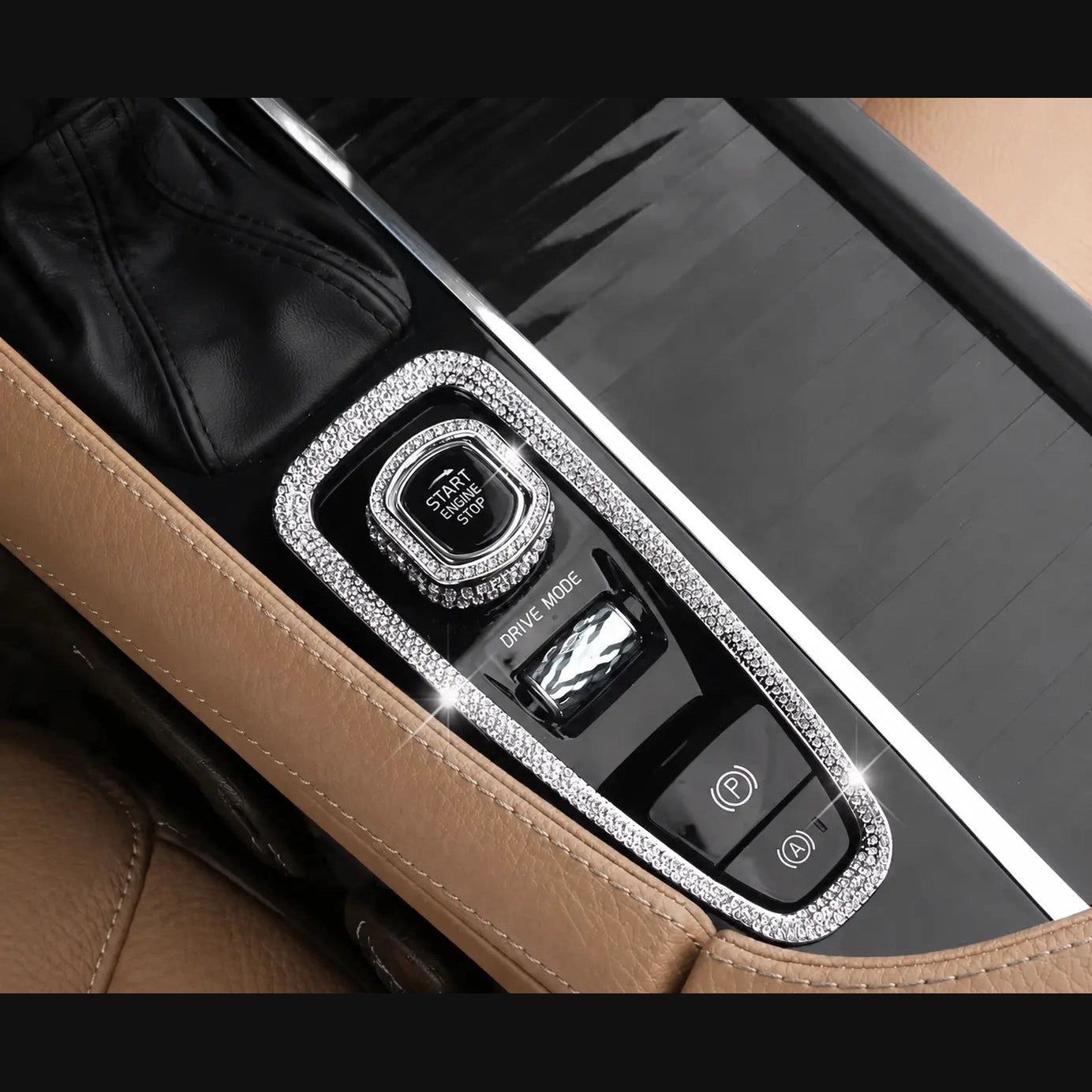 Volvo Diamant Mittkonsol Skydd XC40 XC60 XC90 V60 V90 S90