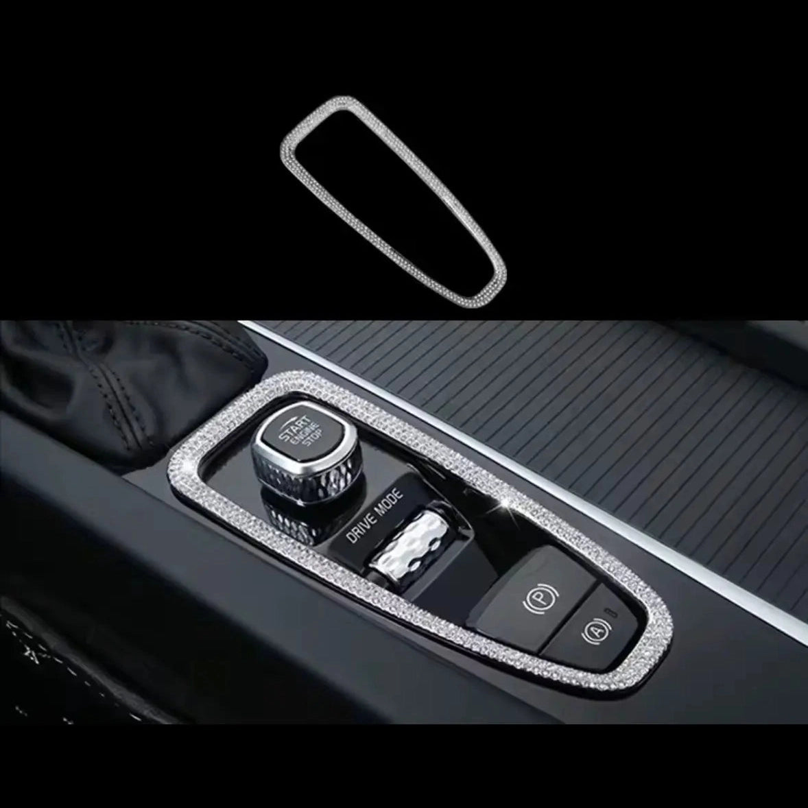 Volvo Diamant Mittkonsol Skydd XC40 XC60 XC90 V60 V90 S90