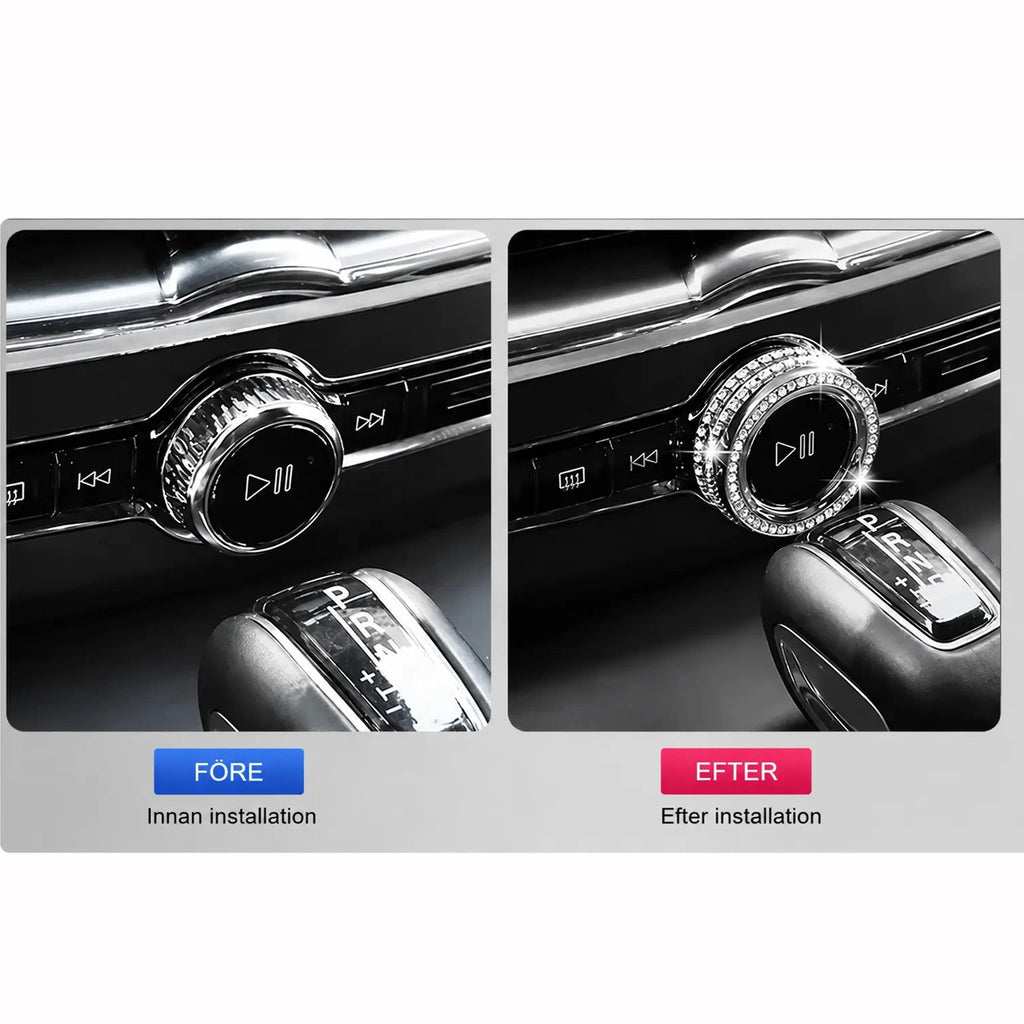 Volvo Diamant Volymknapp V60 V90 XC40 XC60 XC90 S60 S90