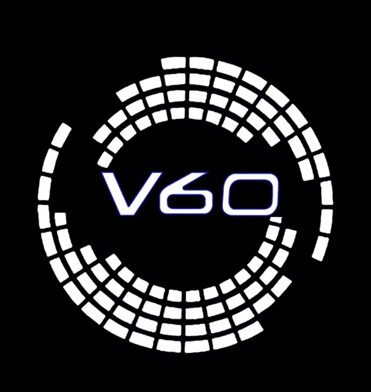 Volvo Dörrlampor Projektor LED 2-Pack S60 S90 V40 V60 V90 XC40 XC60 XC90