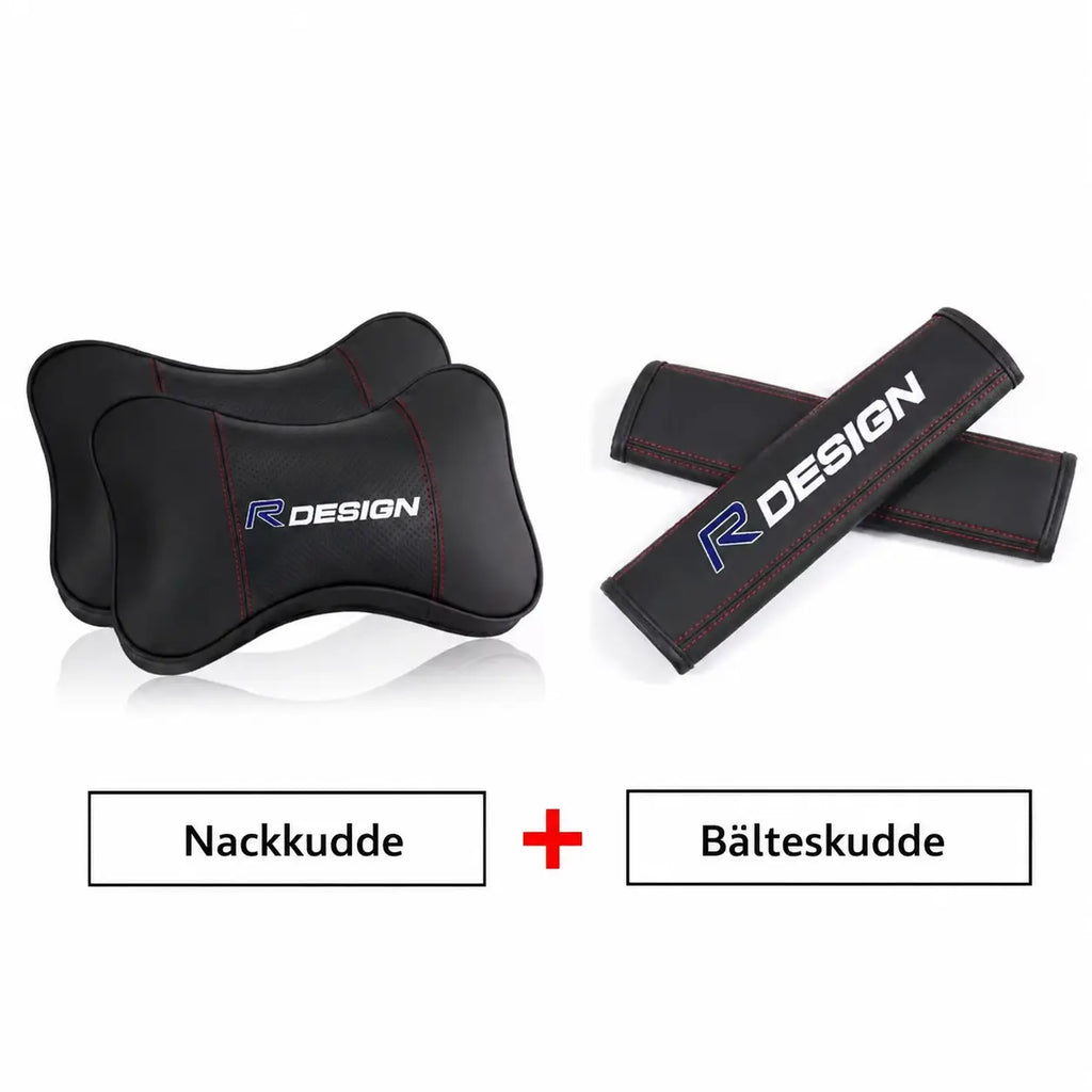Volvo Nackkudde Bälteskudde RDesign Set 4-Pack