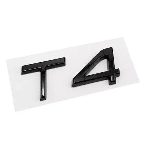 Volvo T3 T4 T5 T6 T8 Emblem Blanksvart