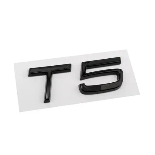 Volvo T3 T4 T5 T6 T8 Emblem Blanksvart