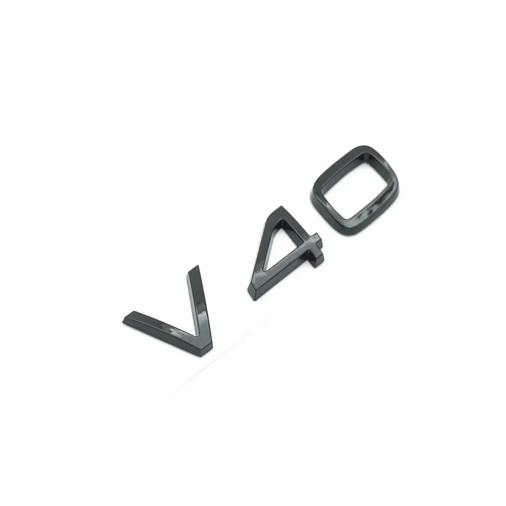Volvo V40 V50 V60 V70 V90 Emblem Blanksvart