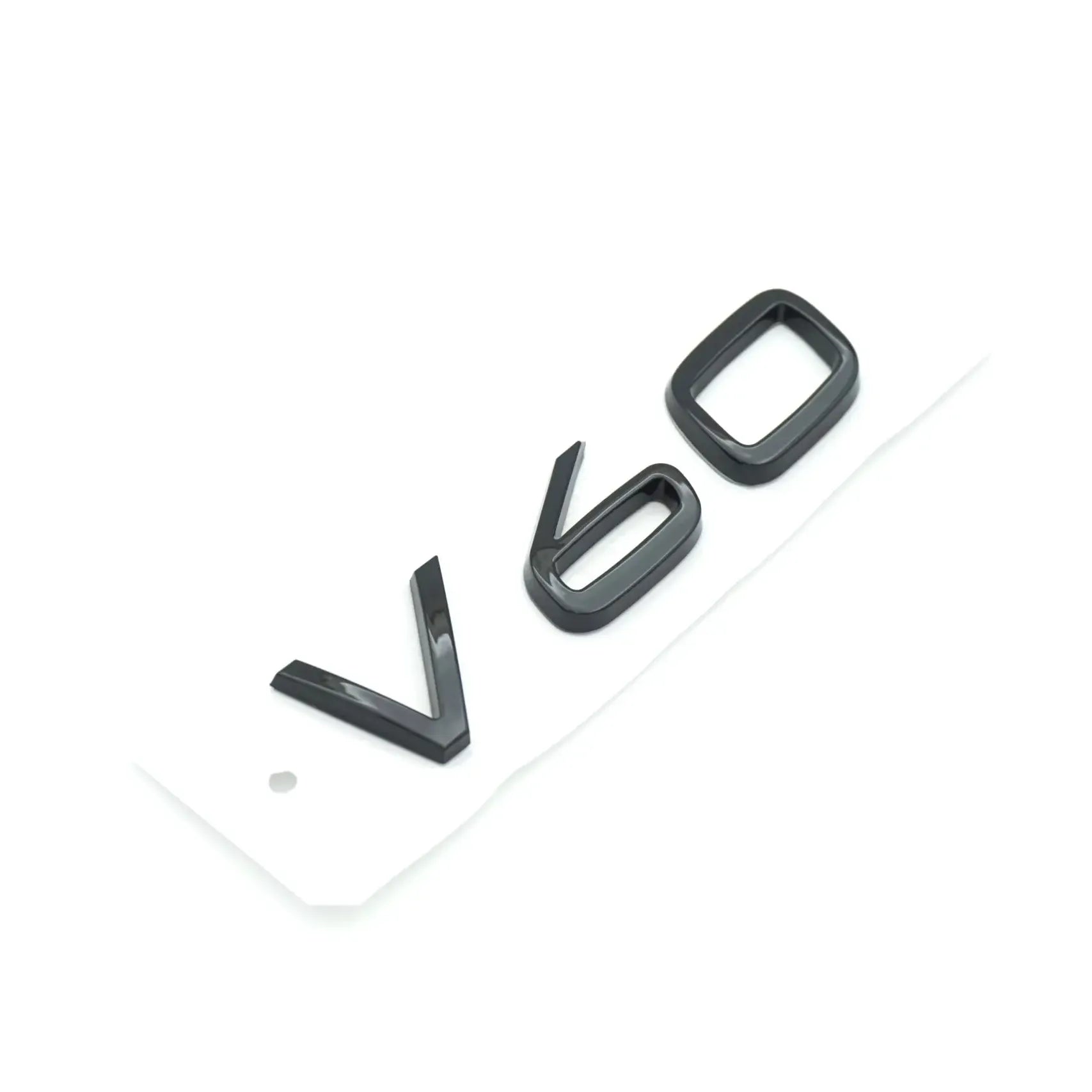 Volvo V40 V50 V60 V70 V90 Emblem Blanksvart