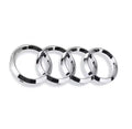 Front Emblem Audi Krom A3 A4 A5 A6 A7 Q2 Q5