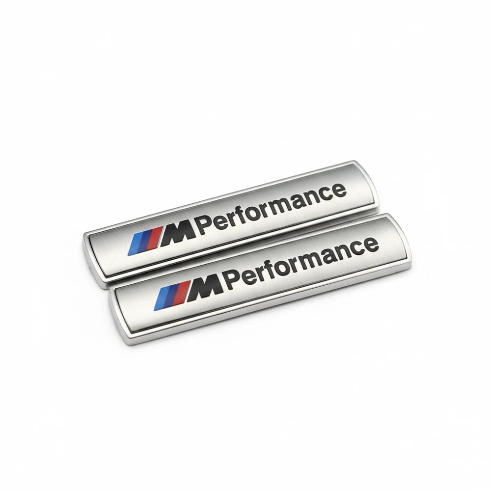 BMW Emblem M Performance Krom 2-Pack