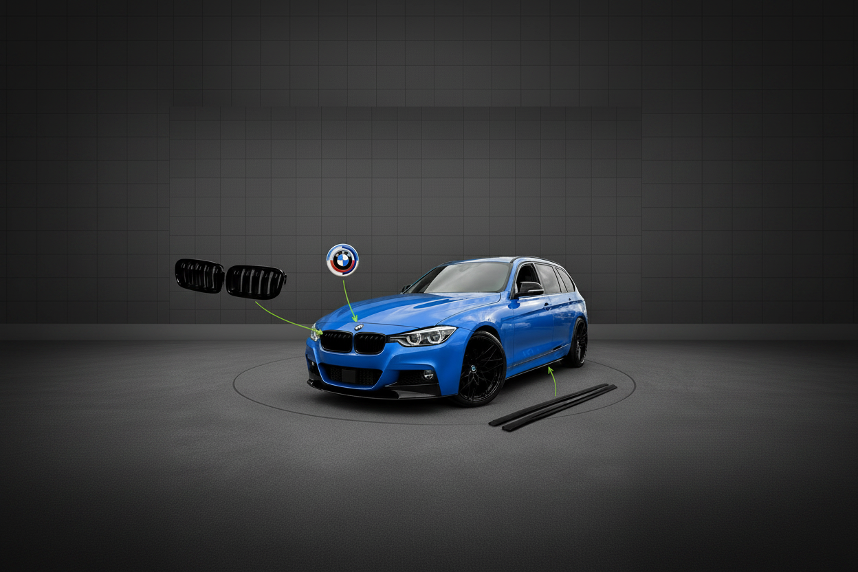 BMW F31 – Desktopversion liggande