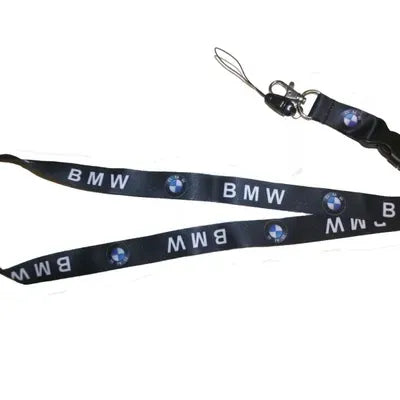 bmw nyckelband svart logotyp