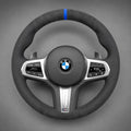 BMW Rattklädsel Alcantara Mocka G-serie Blå