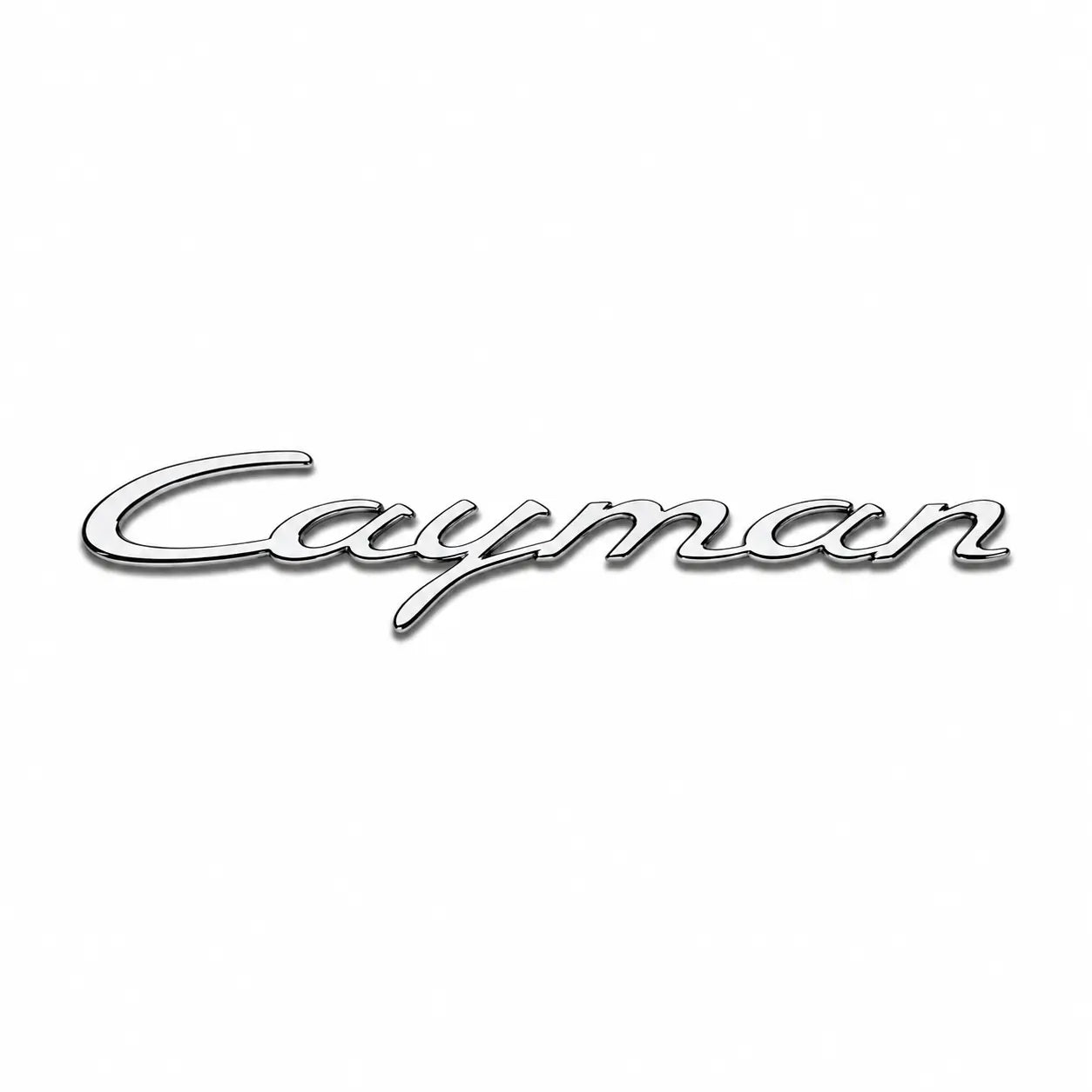 Cayman Emblem Porsche Krom
