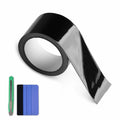 Chrome Delete Stripes Rulle Glansig Svart 10M