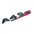 Mercedes A45s Emblem Blanksvart