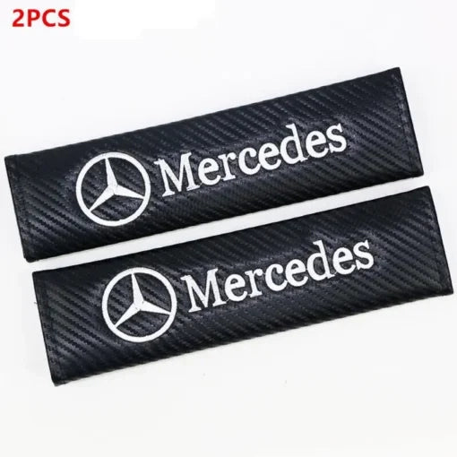Mercedes Bälteskudde Kolfiber 2-Pack