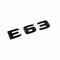 Mercedes E63 Emblem Blanksvart