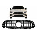 Mercedes Grill W213 E-Klass Facelift AMG Panamericana Blanksvart