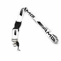 Mercedes Nyckelband AMG Logotyp Vit